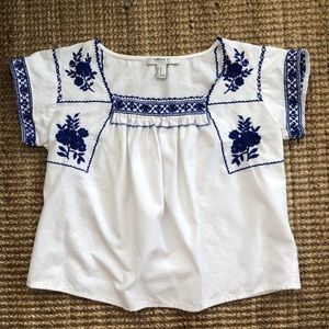 Forever 21 embroidered shirt
